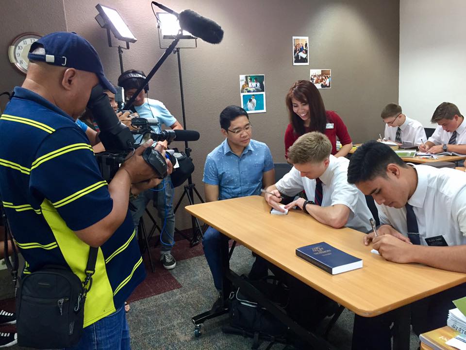 ABS-CBN’s Broadcast Journalist Anthony Taberna Visits MTC in the Philippines for a Special Episode 