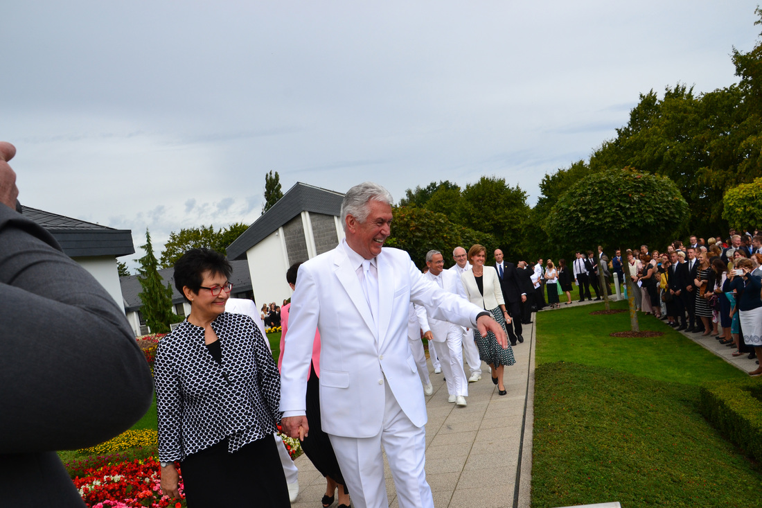 President Dieter F. Uchtdorf Rededicates Freiberg Germany Temple