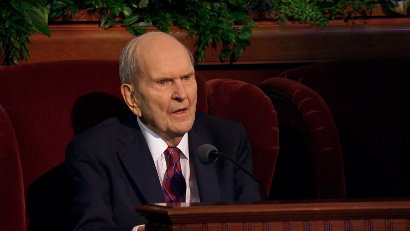 101-year-old President Nelson reports decline in vision, Apostle says